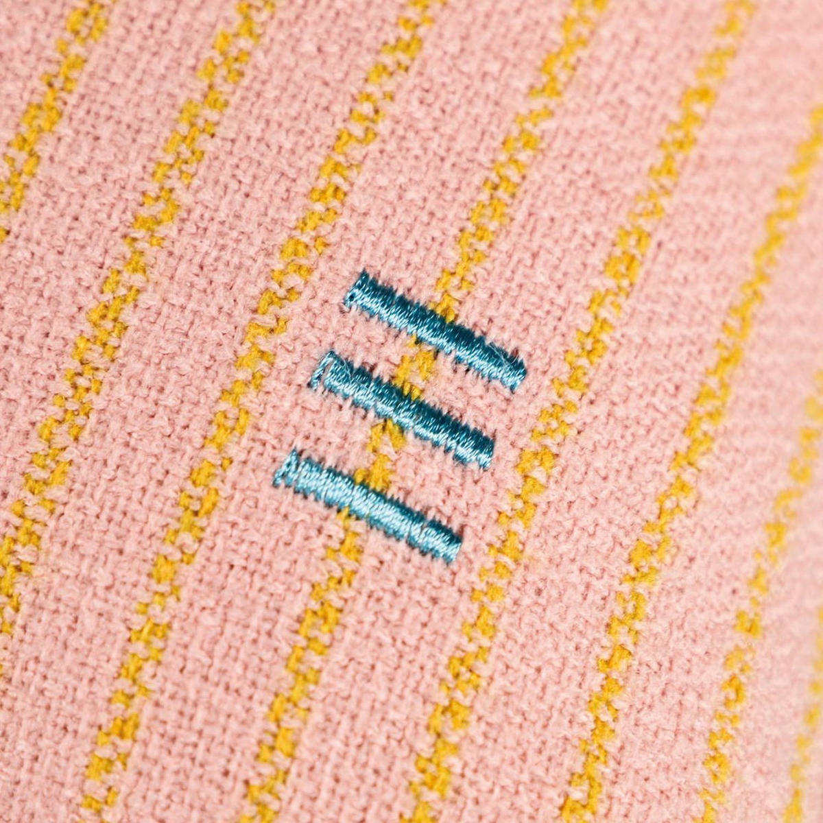 ZIERKISSENHÜLLE FUN STRIPE - Rosa, Textil (38/38cm) - Esprit