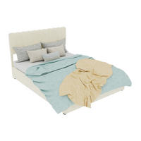 POLSTERBETT 140/200 cm DE-32948 mit Stauraum und Matratze Beige - Beige, Metall (140/200cm) - ComfortXL