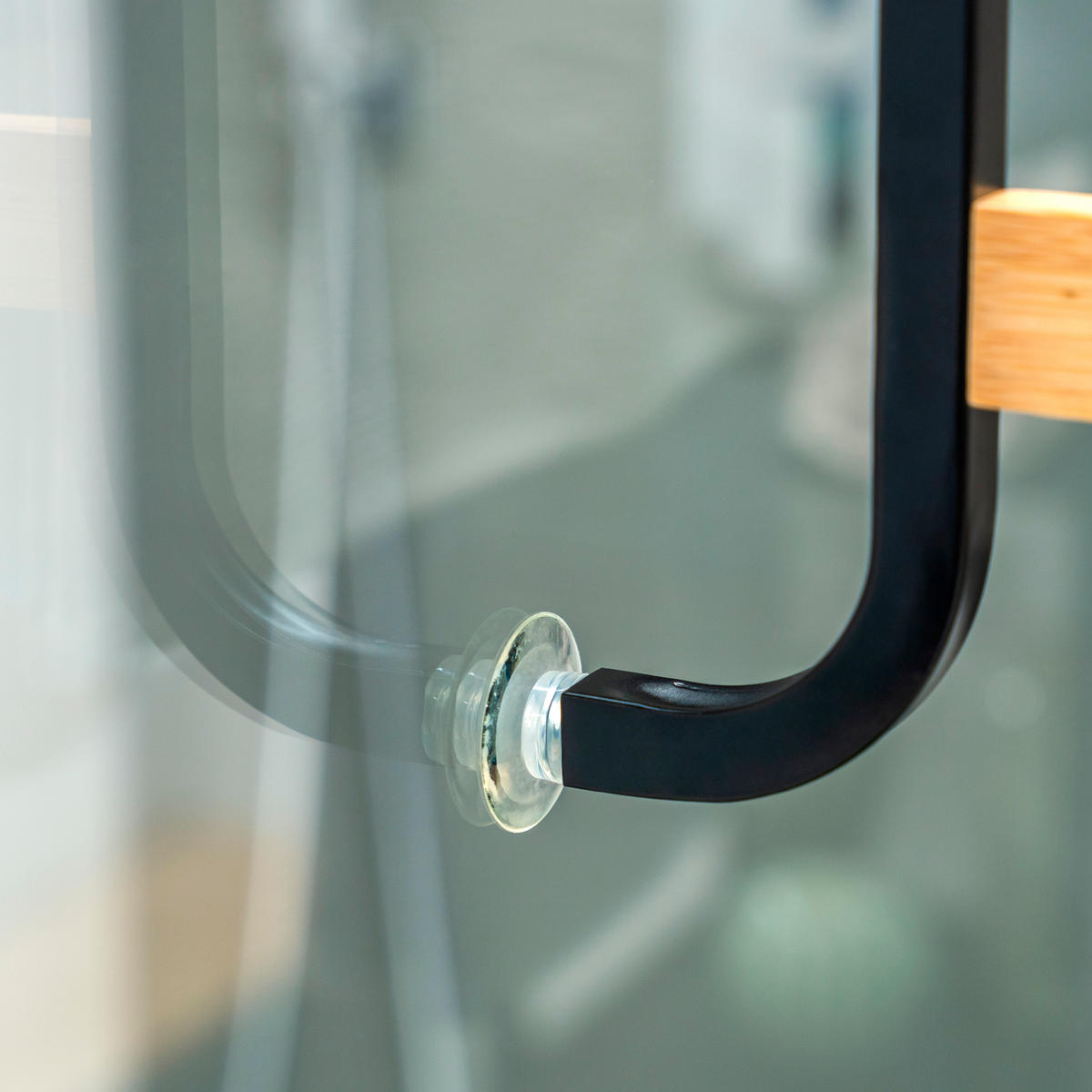 HANDTUCHHALTER, schwarz, Metall - Schwarz, Metall (63.5/77.5/21cm) - eluno