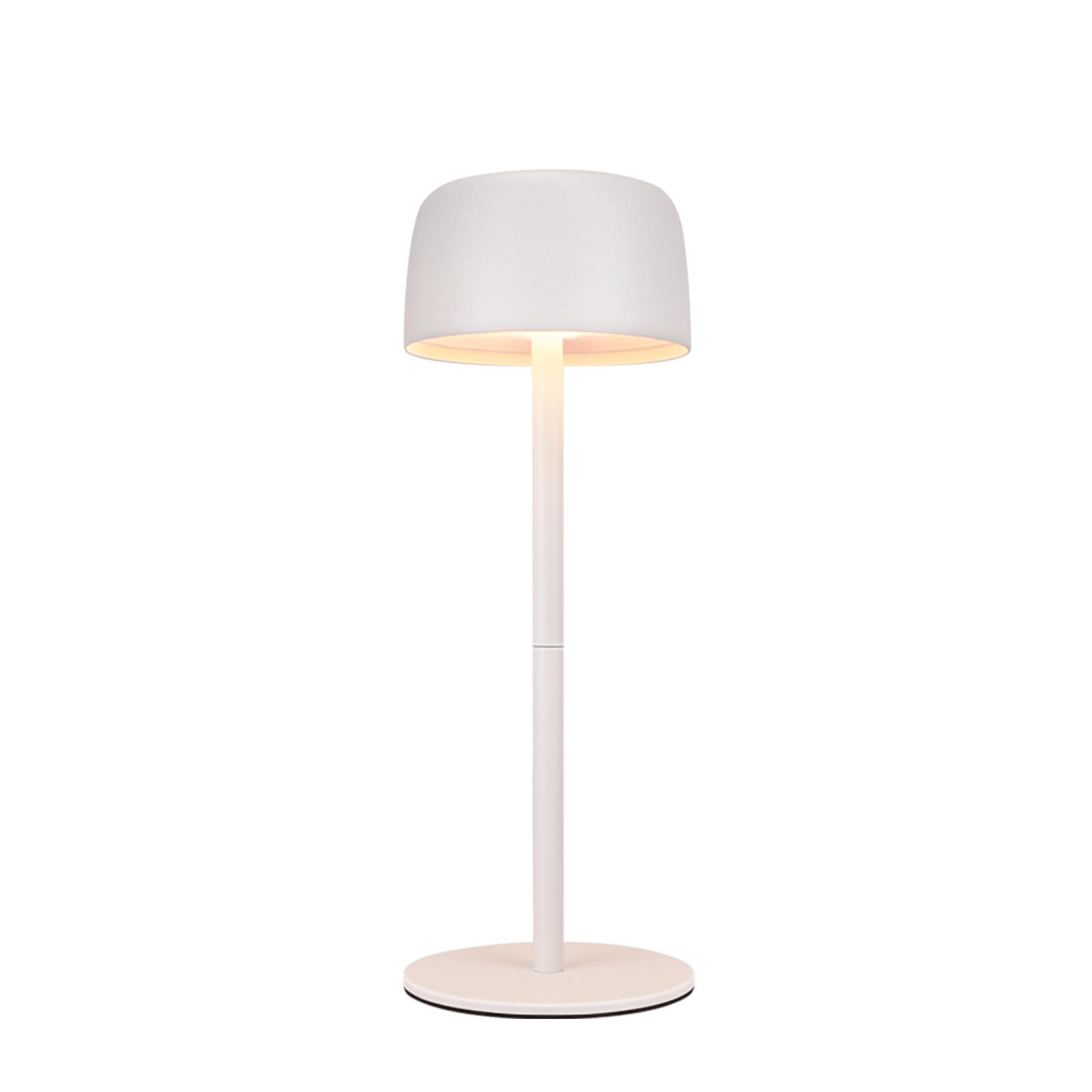 TISCHLAMPE Hydranj 9/25/9 cm - Weiß, Metall (9/9/25cm) - ZMH