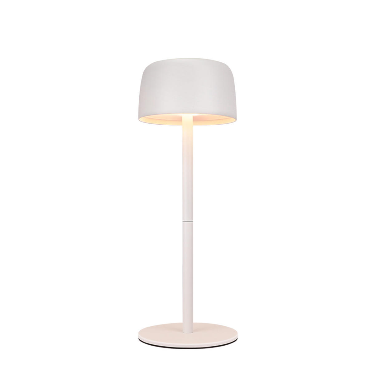 TISCHLAMPE Hydranj 9/25/9 cm - Weiß, Metall (9/9/25cm) - ZMH