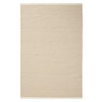 WOLLTEPPICH Laura handgewebt 120/170 cm - Beige, Naturmaterialien/Textil (120/170cm) - benuta Pure