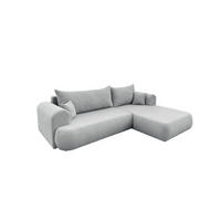 ECKSOFA Anike In Now Or Never - Grau, Holzwerkstoff/Textil (260/173cm) - Fun Möbel