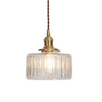 LED-HÄNGELEUCHTE Transparent 4W 17.5/17.5/19-150 cm - Transparent, Glas (17.5/17.5/19cm) - Authentics