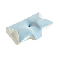 NACKENSTÜTZKISSEN 62/37 cm - Blau, Textil (37/62cm) - Authentics