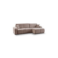 ECKSOFA MALIBU XL 275/150/87 cm Coral 45 - Altrosa, Textil (275/150cm) - Lookway