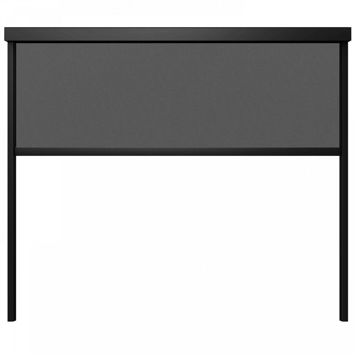 PERGOLA 3x3 m, mit 1 Markise, Grau - Grau, Metall (281/250/296cm) - Oviala