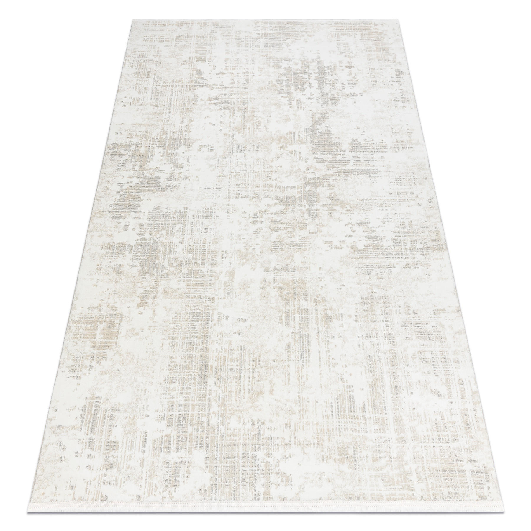 rugsX MODERNÍ koberec DUKE 51374 krémová - Vintage, strukturovaný, velmi jemný, třásně 120/170 cm