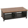 COUCHTISCH Schwarz, Braun - Schwarz/Braun, Holz (60/120/45cm) - MCW