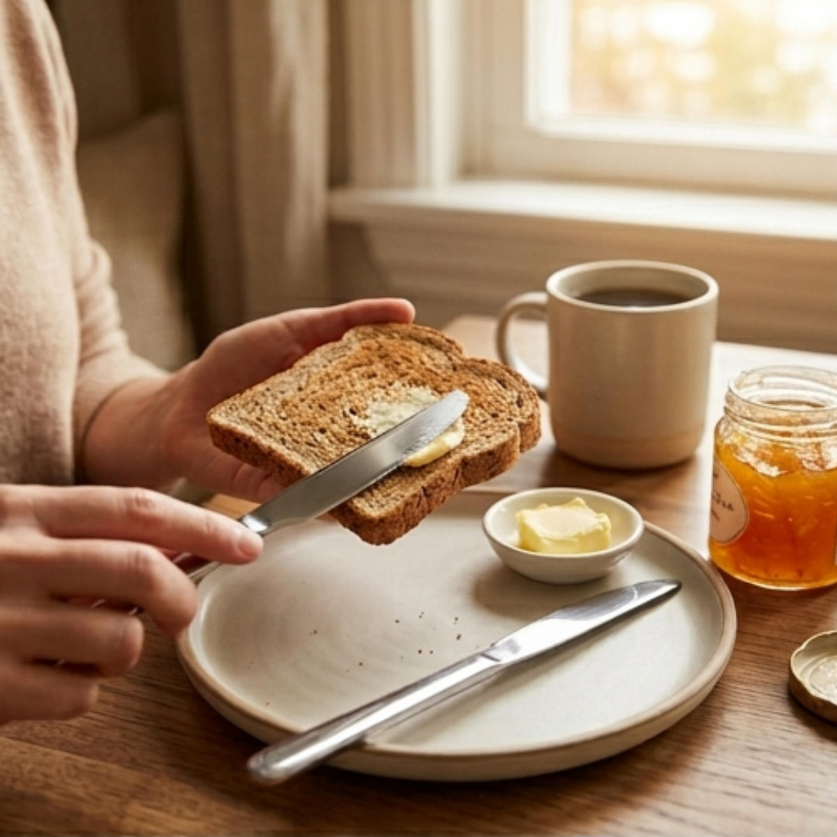 STEAKMESSERSET 6-tlg Klingenlänge 23 cm Edelstahl Silber - Silberfarben, Metall (23cm) - Alpina