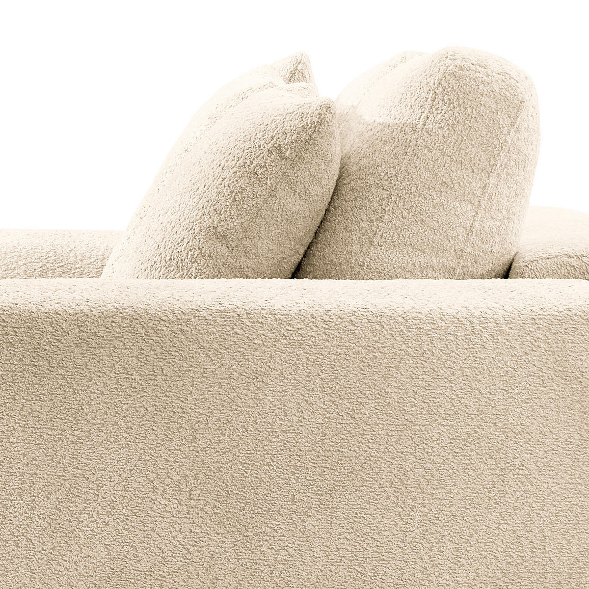 3-SITZER SOFA - Beige, Textil (243/92/103cm) - home24