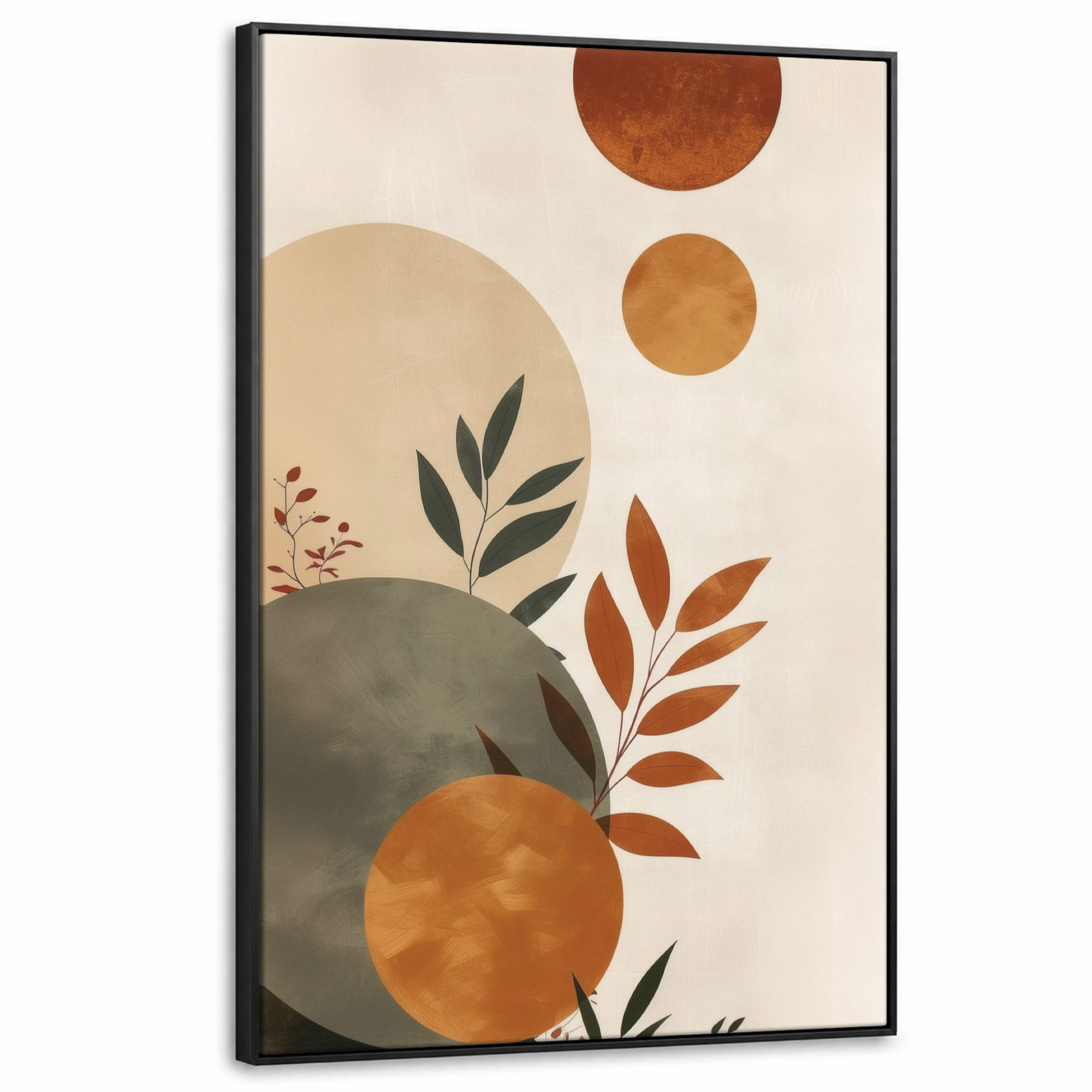 MuchoWow Leinwand Rost 80x120 cm