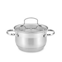 TOPF Silber 36/26/15.5 cm MR351226 - Silberfarben, Metall (26cm) - Maestro 