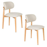 ESSZIMMERSTUHL Elle Beige - 2 er Set - Beige, Kunststoff (45.5/79.5/42.5cm) - Housecraft Living