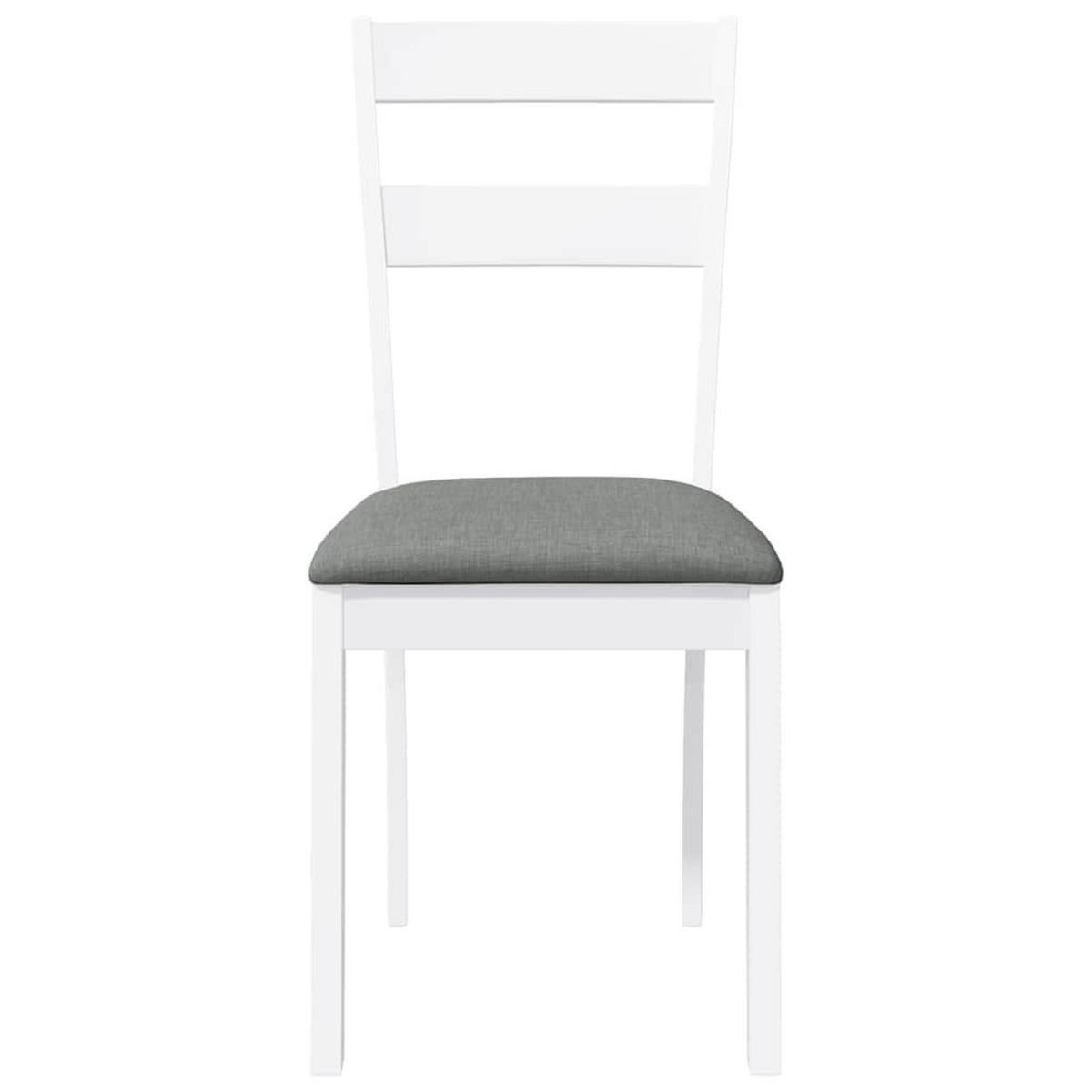 STUHL-SET 2 Stk Dornhainbach 40/89/48 cm - Weiß, Holz (40/89/48cm) - ZMH