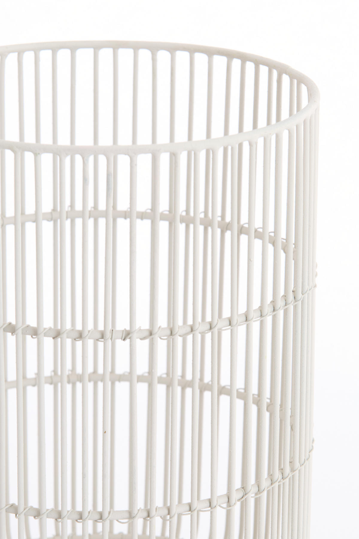 TEELICHT Galatro Weiß Ø20/34 cm - Weiß, Metall (20/34/20cm) - Light & Living