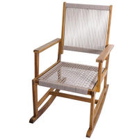 SCHAUKELSTUHL Beige - Beige, Holz (65/102/92cm) - MCW