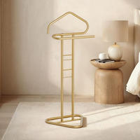 HERRENDIENER CAMILO - Goldfarben, Metall (45/107/36cm) - IDIMEX