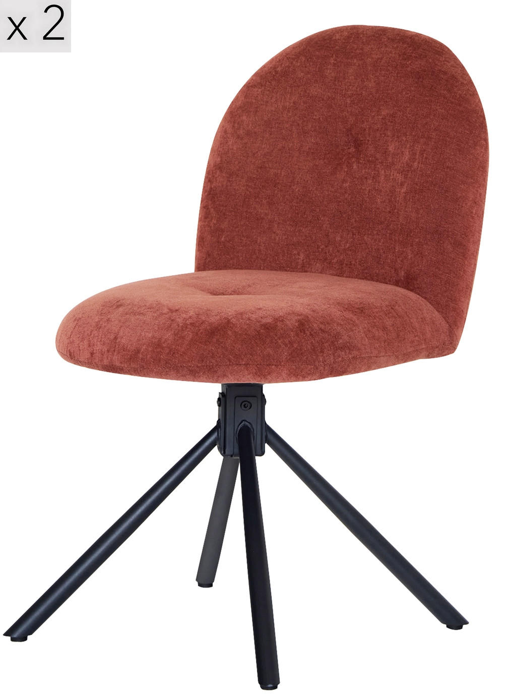 Nordlys Stuhl Rot 59.5x81.5x46 cm