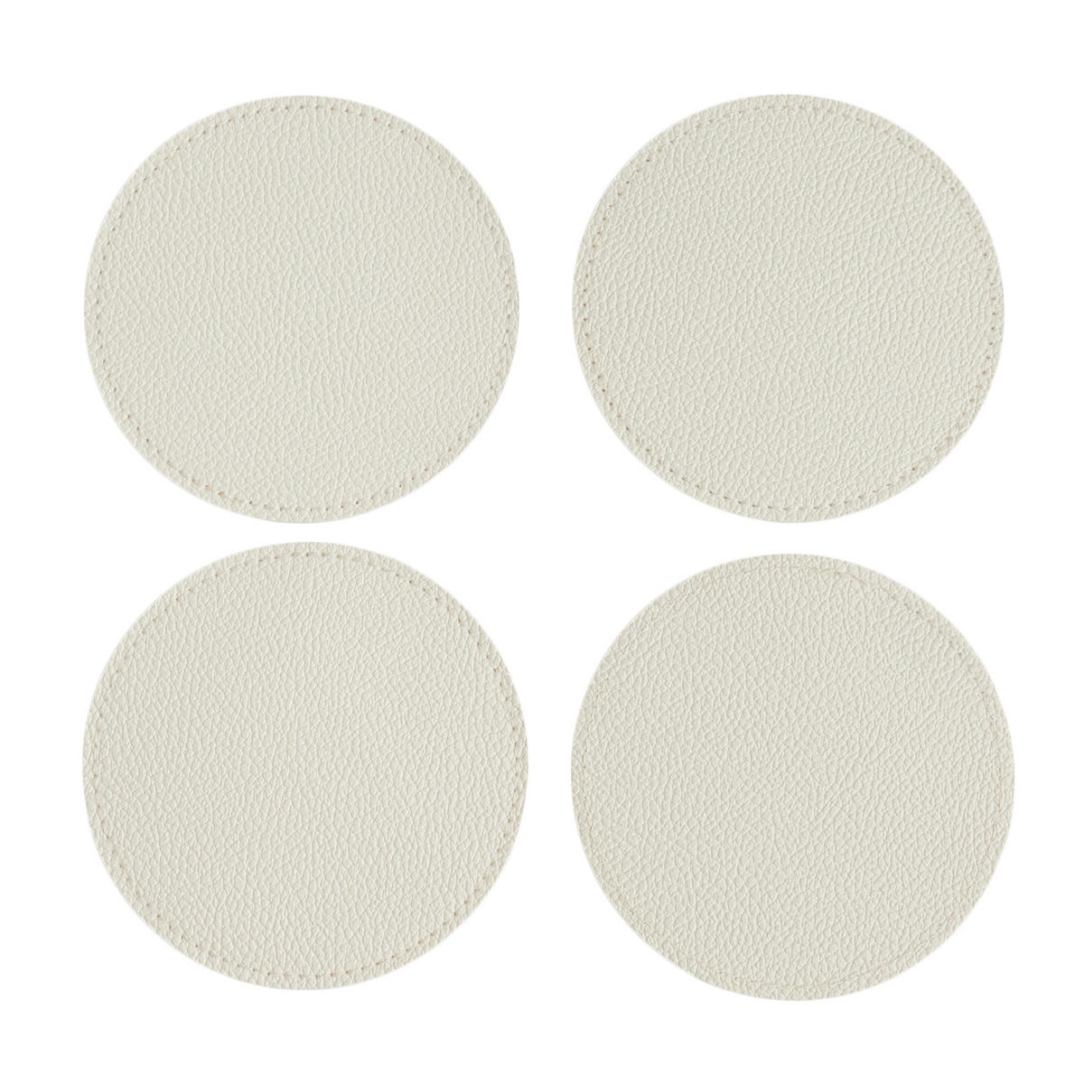 UNTERSETZER-SET Olevia - Ecru, Kunststoff (10/10cm) - home&you