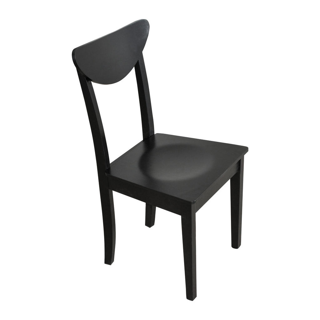 Thumbnail - Leaf Design Stuhl, Schwarz, Holz, Echtholz,Buche, Holz Optik, 43x87x40 cm, Esszimmer, Stühle, Esszimmerstühle, Vierfußst...