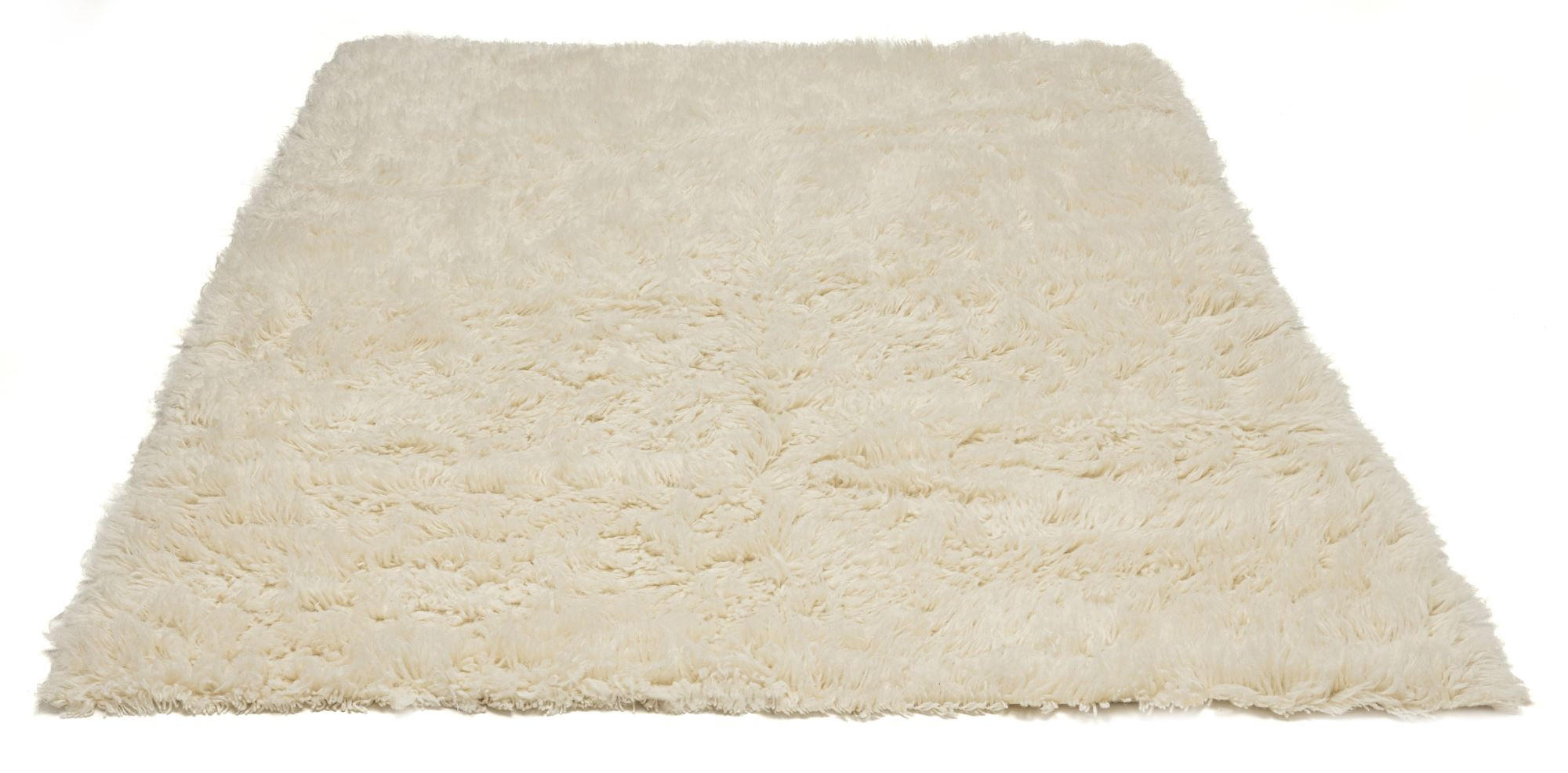 TEPPICH Super Flokati 1400 Naturwollshaggy 170x240 cm - Champagner, Textil (170/240cm) - Rug and Roll