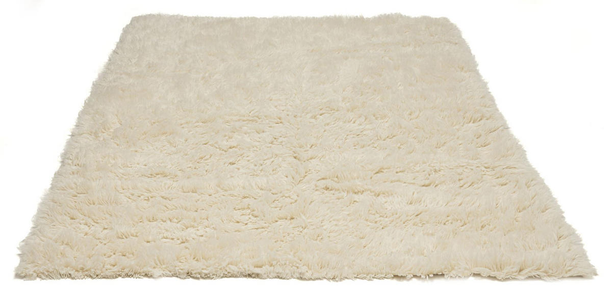 TEPPICH Super Flokati 1400 Naturwollshaggy 260x310 cm - Champagner, Textil (260/310cm) - Rug and Roll
