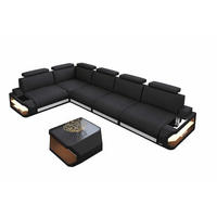 ECKSOFA Siena Dunkelgrau Weiß Mikrofaserstoff - Dunkelgrau, Kunststoff (347/197cm)