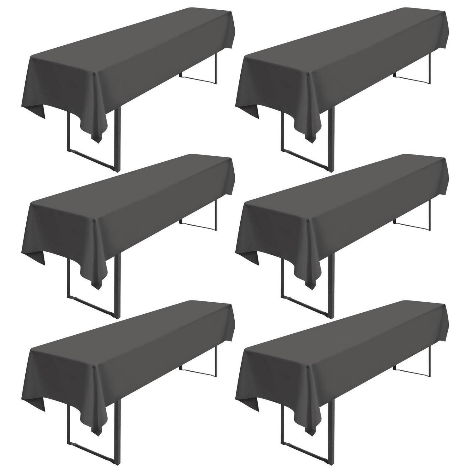 XXXLutz Biertisch-Tischdecke Anthrazit 100x1.5x250 cm