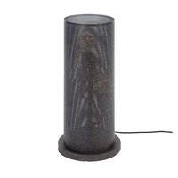 TISCHLEUCHTE Tube Schwarz 25/25/ 54 cm - Schwarz, Metall (25/25/54cm) - Hoyz Collection