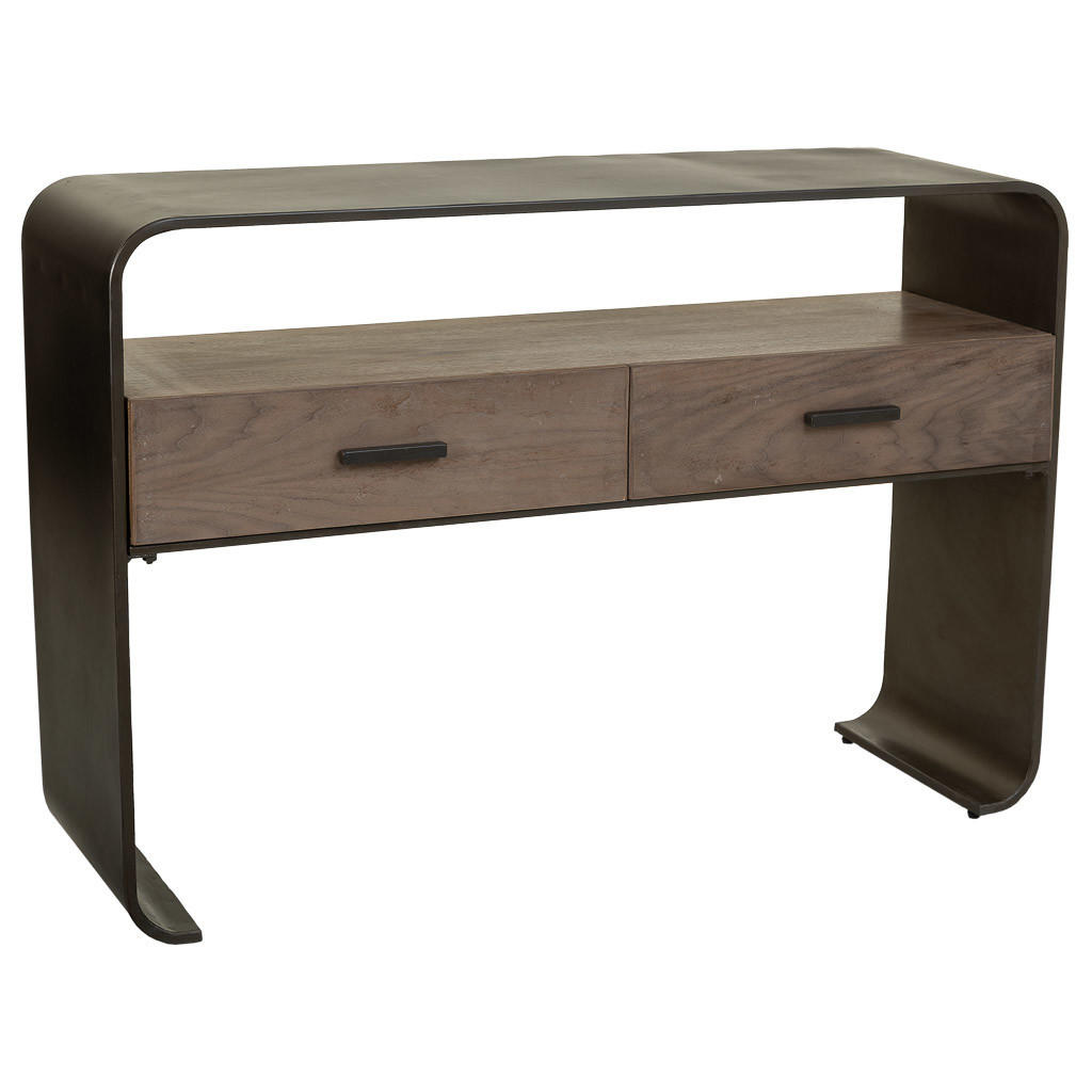 KONSOLE 122x37x82 cm - Braun, Holz (37/122/82cm) - Wanderlust