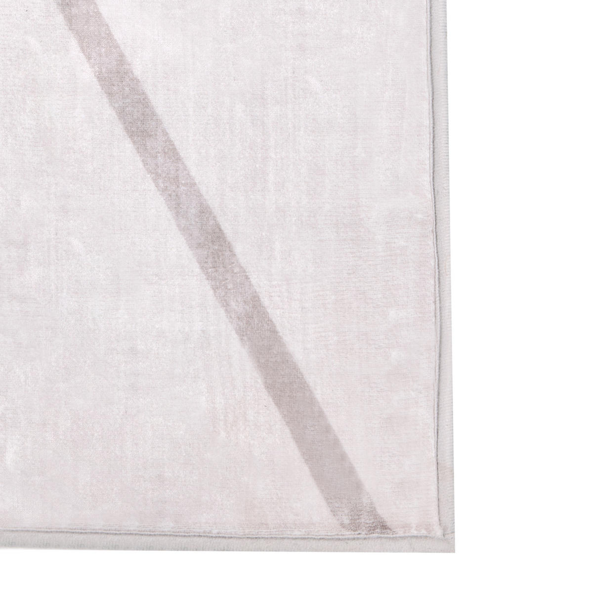 KOBEREC Světle béžový 140/200 cm Posof - béžová, textil (140/200cm) - Beliani