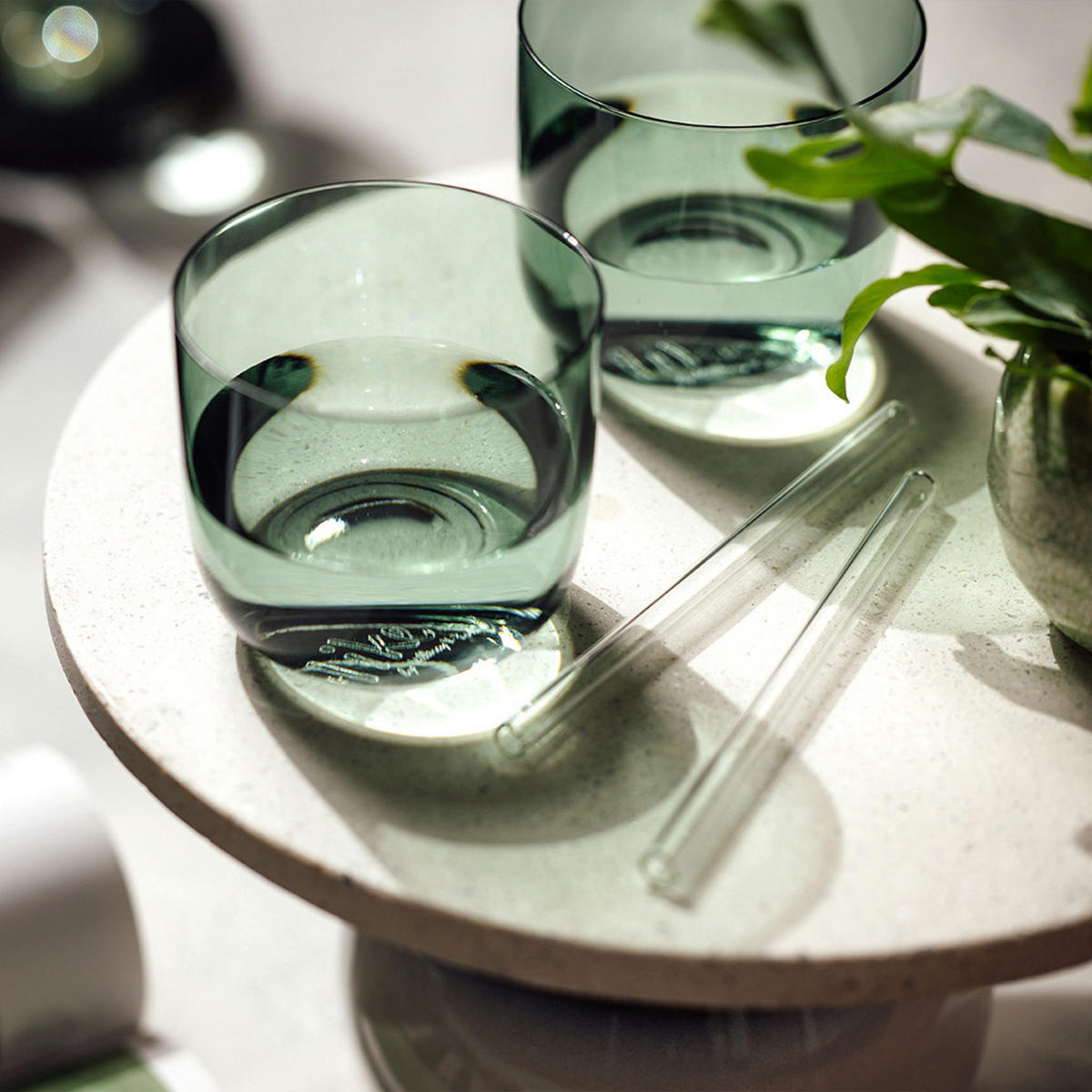 WEIN- UND WASSERGLÄSER Like Glass Sage 4er Set - Grün, Glas - like.Villeroy & Boch