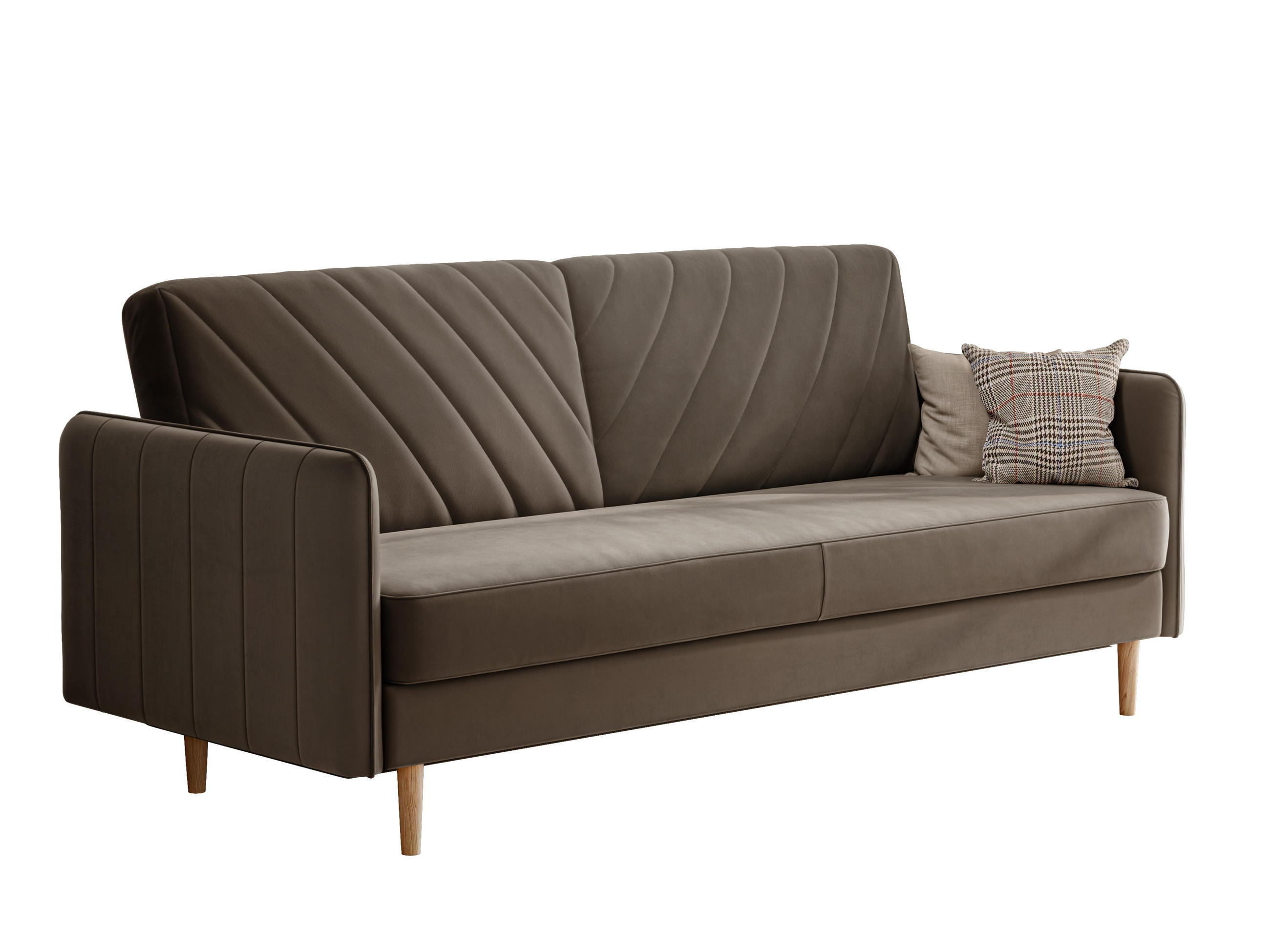 SCHLAFSOFA COLETTE mit Bettkasten Dunkelgrau - Dunkelgrau, Holzwerkstoff/Kunststoff (200/85/90cm) - Idohome