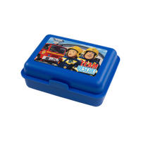 BROTDOSE Feuerwehrmann Sam Team Rescue Blau 17,5 x 12,8 x 6,9 cm - Blau, Kunststoff (17.5/6.9/12.8cm) - Chiemsee