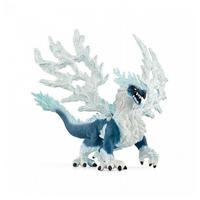 SPIELFIGUR Eisdrache-Figur - Eldrador 2024 - Blau, Kunststoff (19/13/22cm) - Schleich
