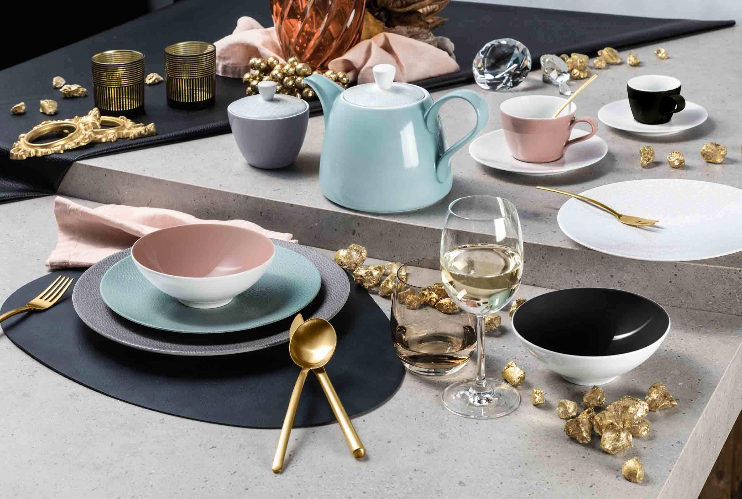 Thumbnail - Seltmann Weiden Milchkännchen, Blau, Keramik, Rund, Kaffee & Tee, Kannen, Milchkännchen