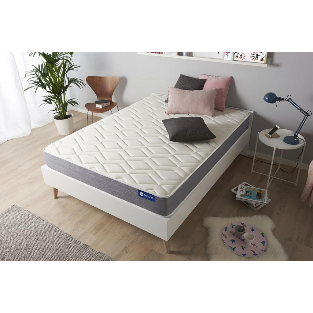 Thumbnail - Actisom Matratze, Weiß, Textil, H2, 105x190 cm, Oeko-Tex® Standard 100, Schlafzimmer, Matratzen Shop, Matratzen, Viscosc...