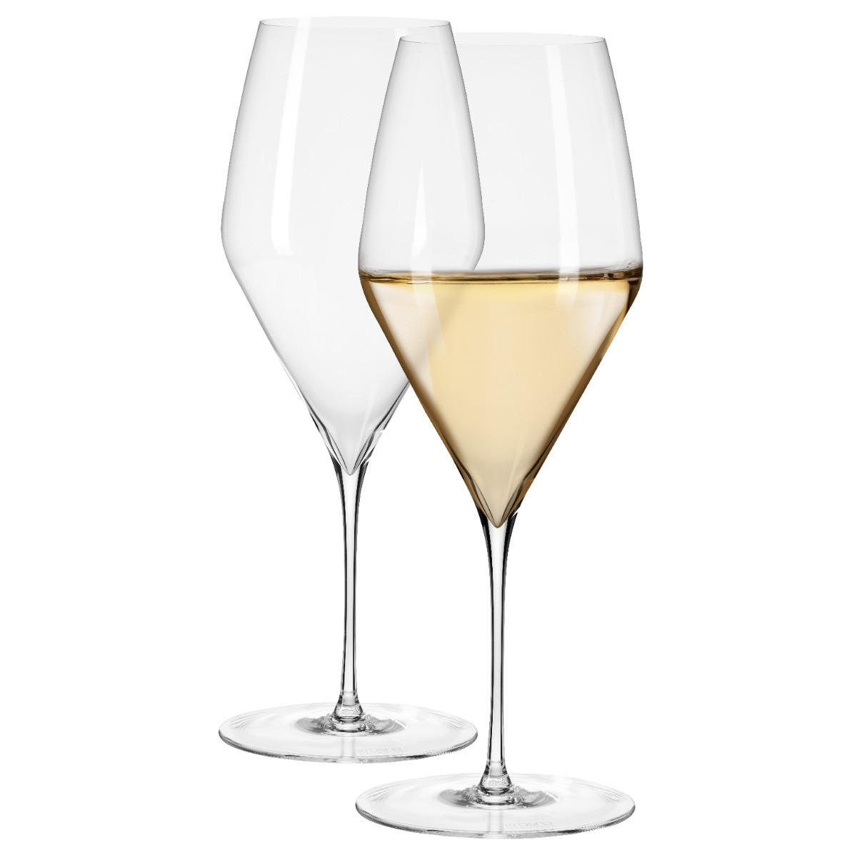 WEINGLÄSER EXCELLENCE SYMPHONY, 2ER-SET, 530 ML - Transparent, Glas (0.53L) - Krosno Glass