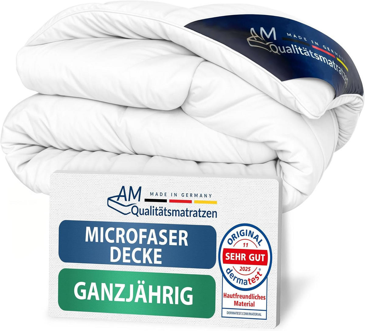 MIKROFASER DECKE 135/200 cm - Weiß, Textil (135/200cm) - AM Qualitätsmatratzen