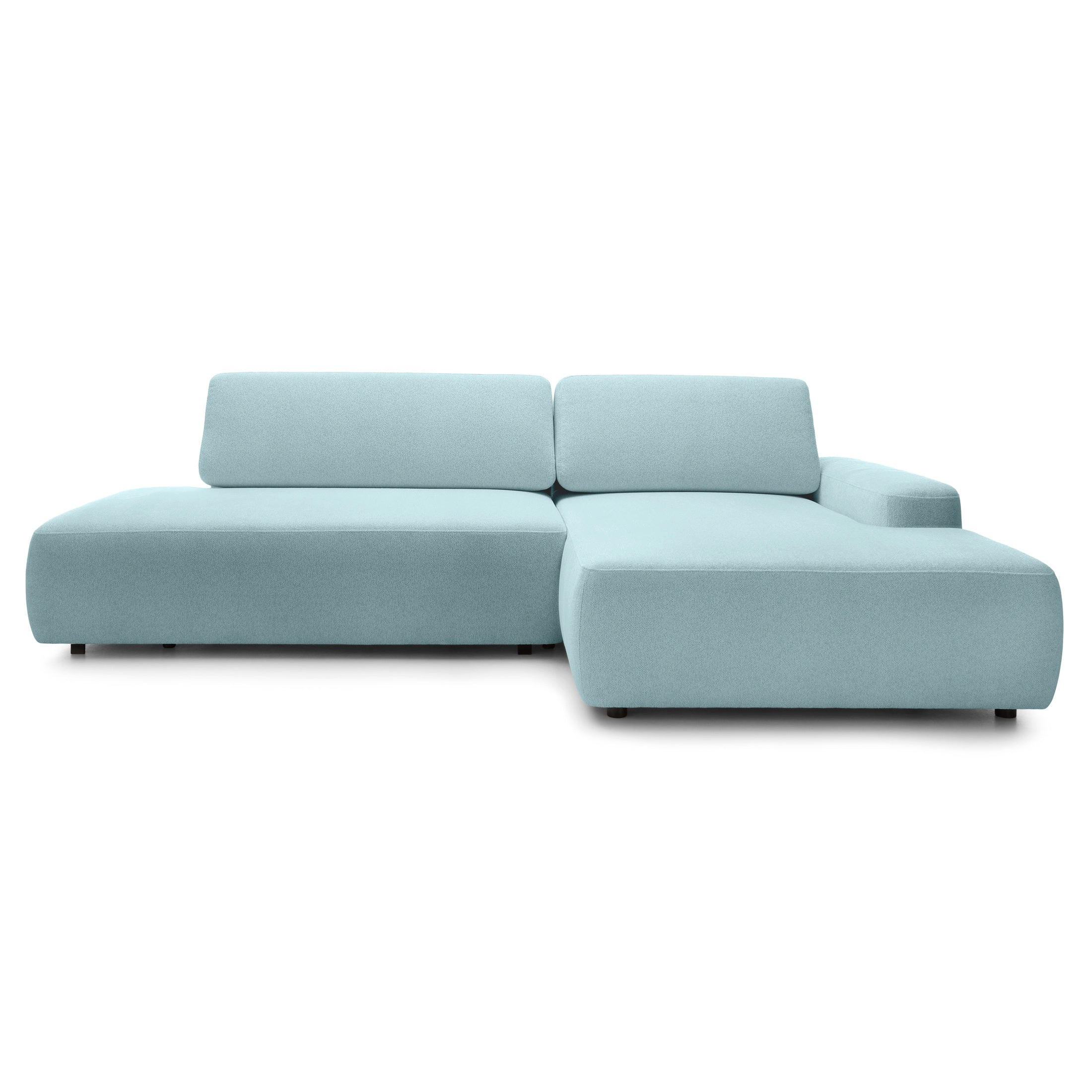 Pillovely Ecksofa Mehrfarbig 276x82x164 cm