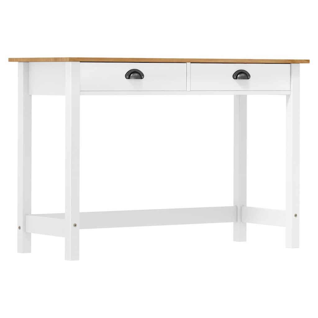 vidaXL Konsolentisch Weiß 110x74x110 cm