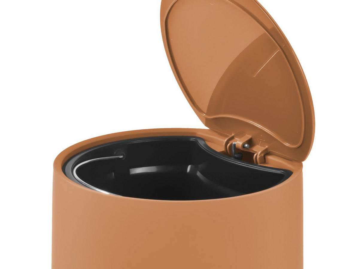 BAD ACCESSOIRES SET Nova ONE 3tlg. mandarine (orange) - Orange, Kunststoff (23/29/23cm) - Zone Denmark