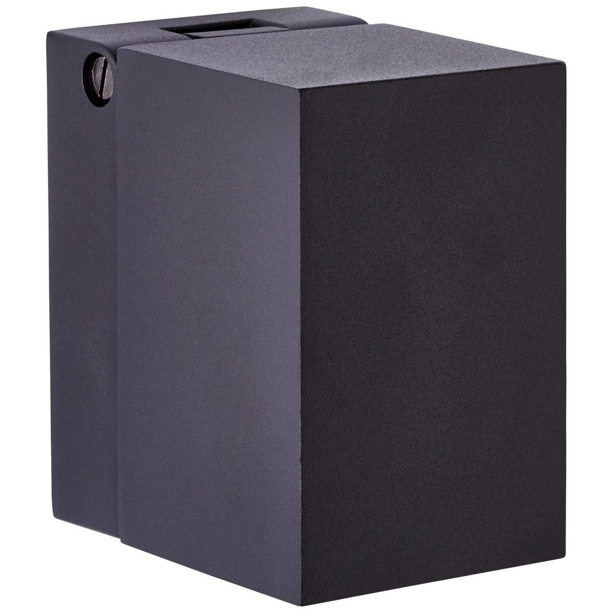 AUSSENWANDSTRAHLER Burk G90980A06 - Schwarz, Metall (6.5/10/9.5cm) - Brilliant