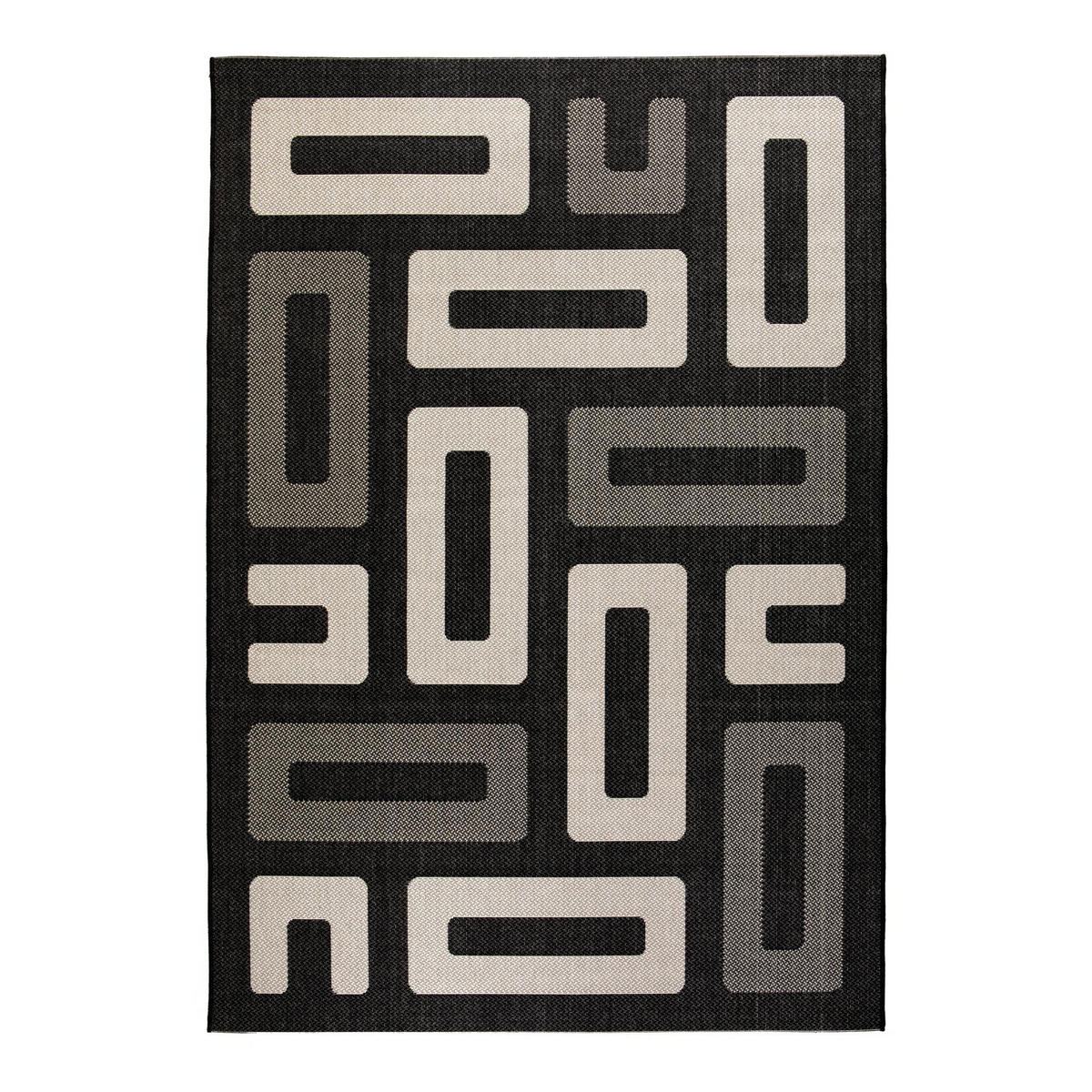 OUTDOOR-TEPPICH Timea donner 200 x 290 cm - Grau, Textil (200/290cm) - Vivaraise