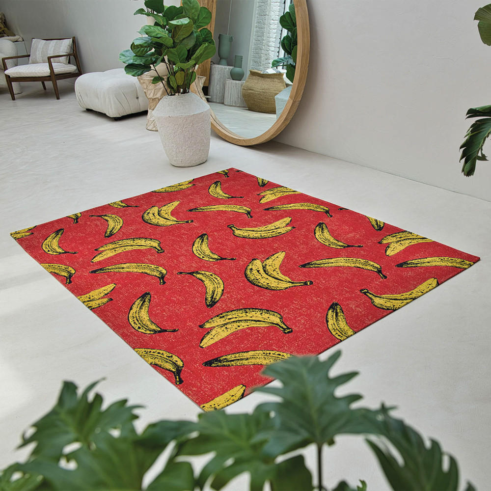 TEPPICH Miami Red Pop 170/240 cm - Rot, Textil (170/240cm) - Louis De Poortere