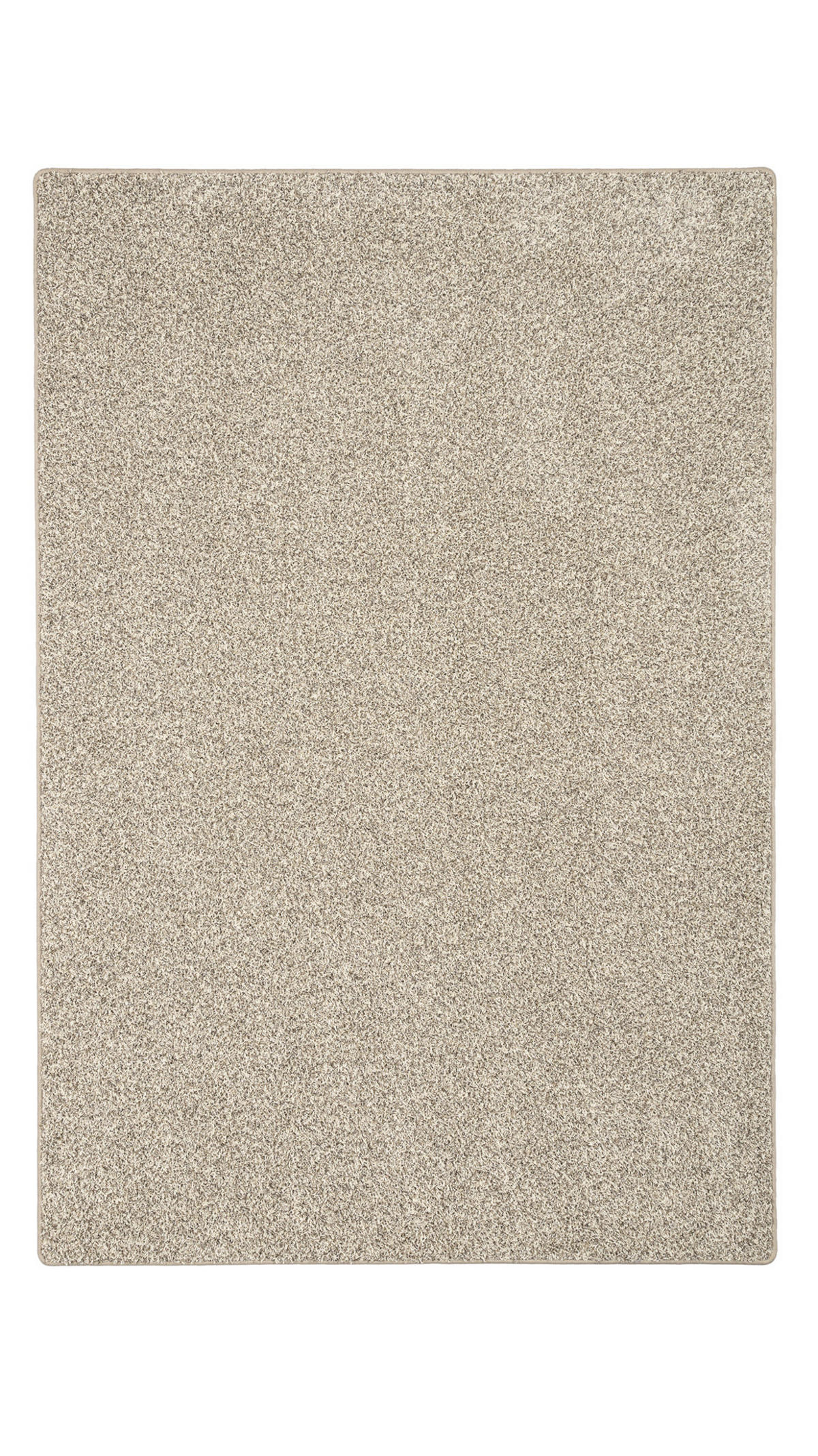 HOCHFLOR VELOURS TEPPICH MONA MIX - Taupe, Textil (160/160cm) - Snapstyle