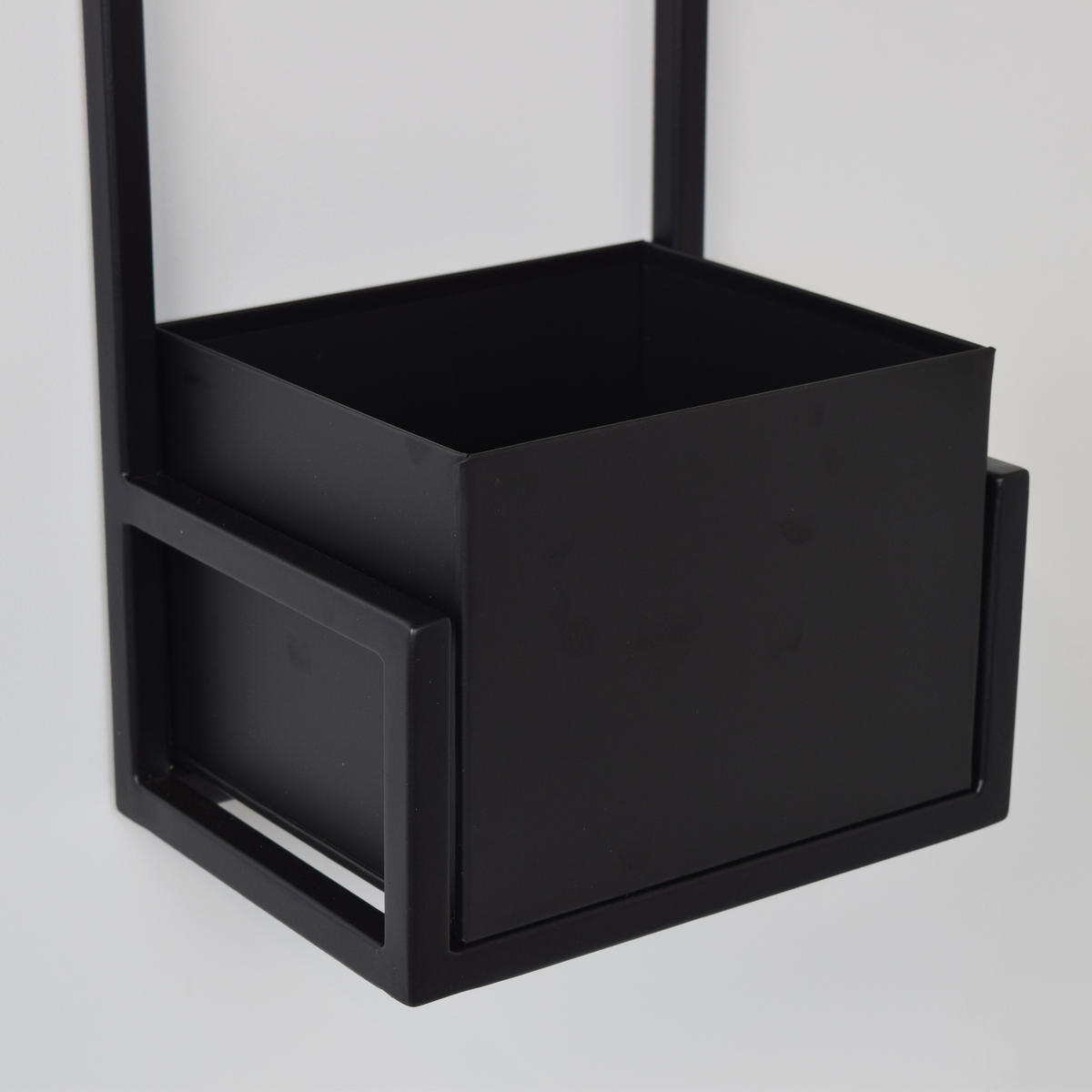 PFLANZENTOPF Flora Schwarz - Schwarz, Metall (60cm) - LOFT42