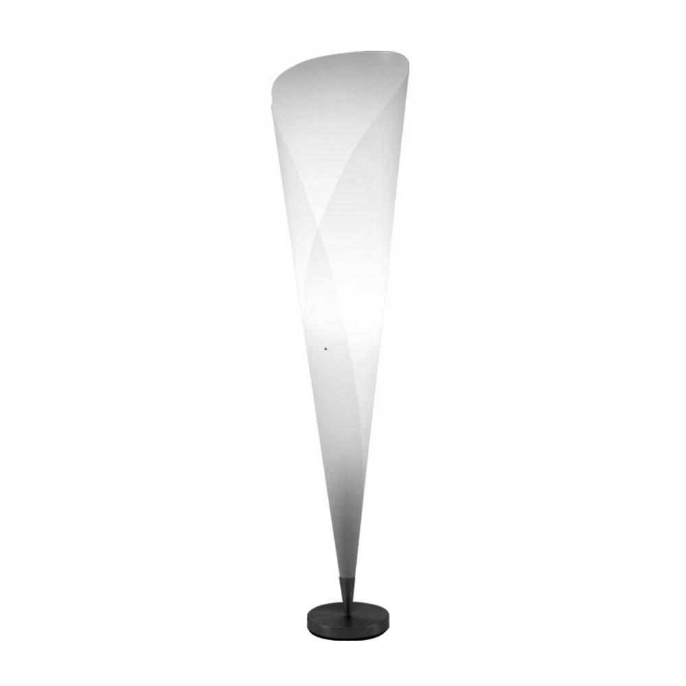 LED STEHLEUCHTE Metall Weiß matt - Weiß, Metall (30/35/143.5cm)