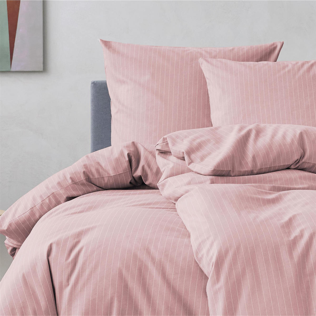 GANZJAHRESBETTWÄSCHE CUNO - Rosa, Textil (155/220cm) - Esprit